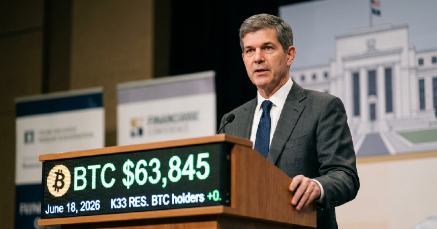 Bitcoin falls under $64,000 as Kevin Warsh signals aggressive rate trajectory