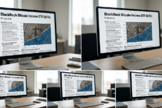 BlackRock seeds Bitcoin income fund with $10 million, sets 0.65% fee