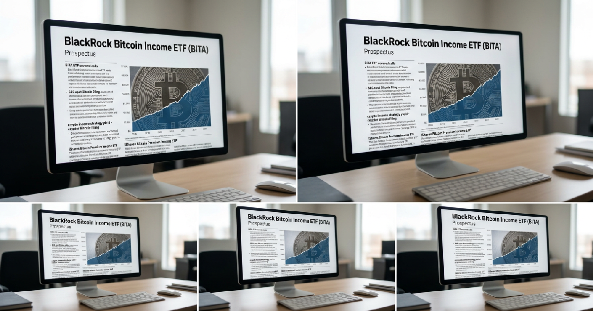 BlackRock seeds Bitcoin income fund with $10 million, sets 0.65% fee