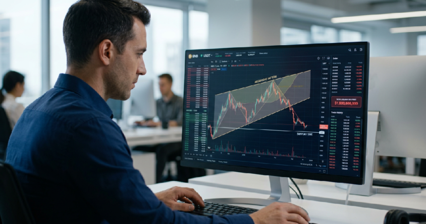 Binance Coin faces $1.8 billion liquidation event, targets $500 support