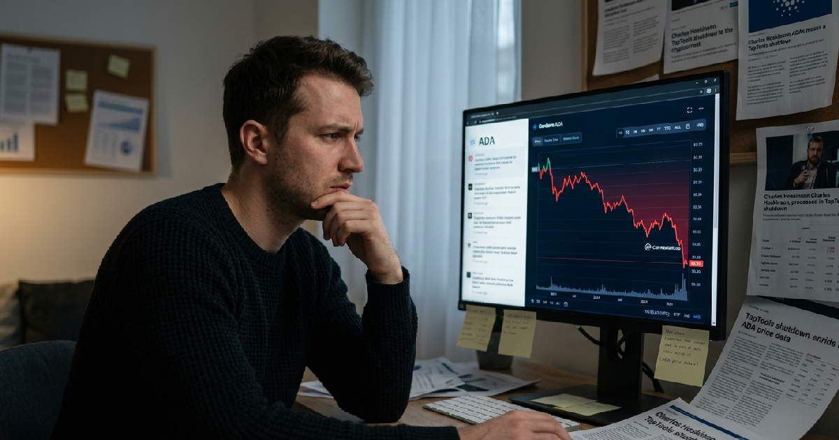 Cardano's ADA token plummets to $0.20, its lowest in five years