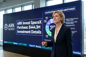 Cathie Wood's ARK Invest buys $444.3 million in SpaceX shares