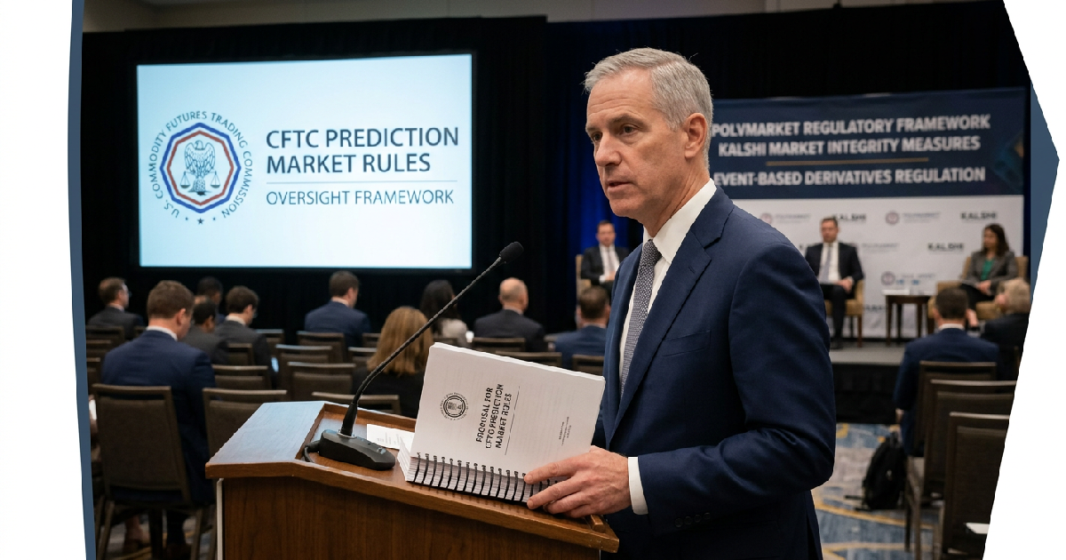 Michael S. Selig unveils 267-page proposal for prediction market oversight