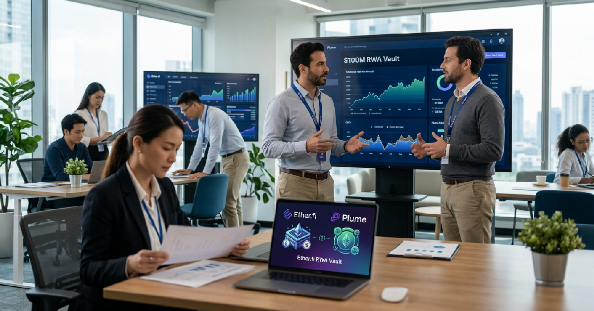 Ether.fi announces $100 million RWA vault with Plume for institutional yields