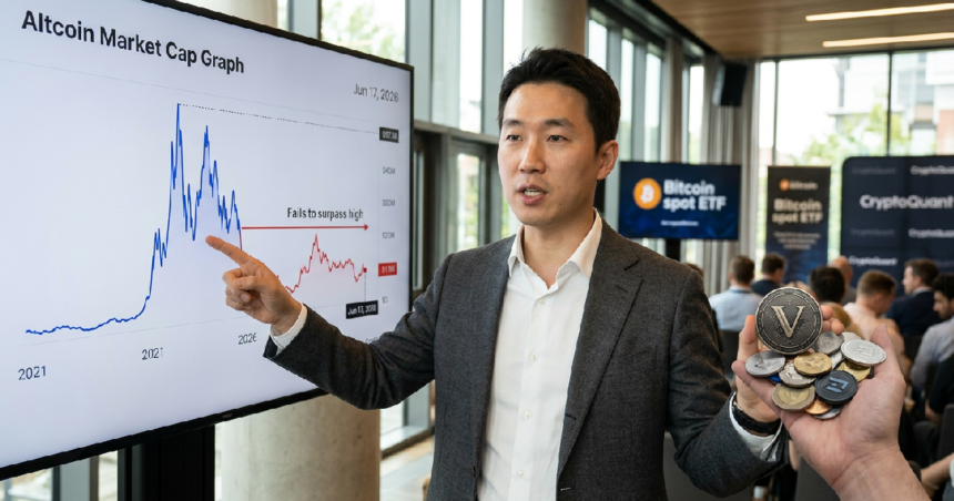 Ki Young Ju warns 99.9% of altcoins are trash on June 17, 2026