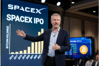 Michael Saylor announces SpaceX public debut boosts Bitcoin holdings to 25% of Mag8 firms