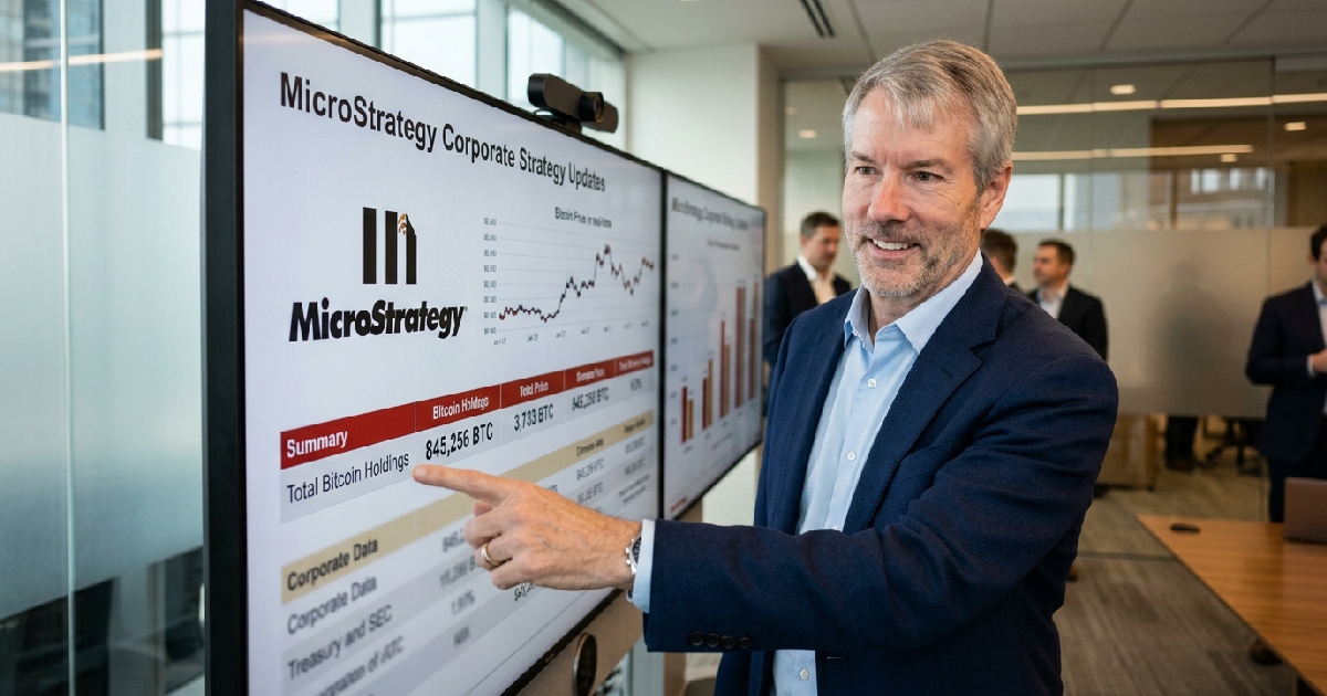 MicroStrategy buys 1,550 Bitcoin for $101.3 million, boosting reserves to 845,256 BTC