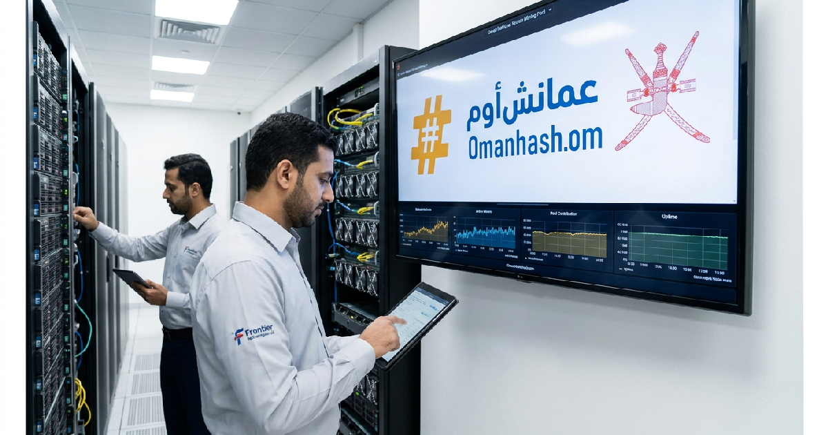 Oman national Bitcoin mining pool: Oman's MTCIT mandates Omanhash.om for all licensed Bitcoin operators