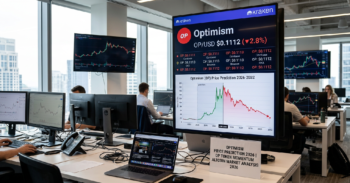 Optimism (OP) token faces extreme fear, trades at $0.1112 on June 15