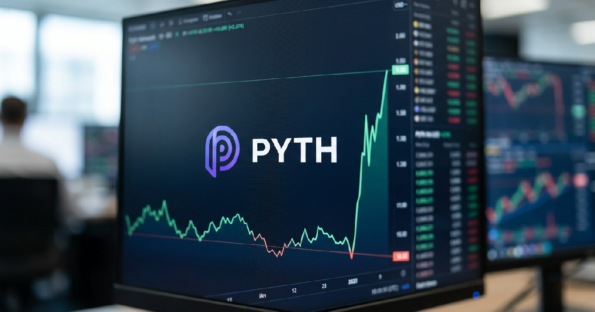 Pyth Network token rebounds 14% from record low, hits $0.039