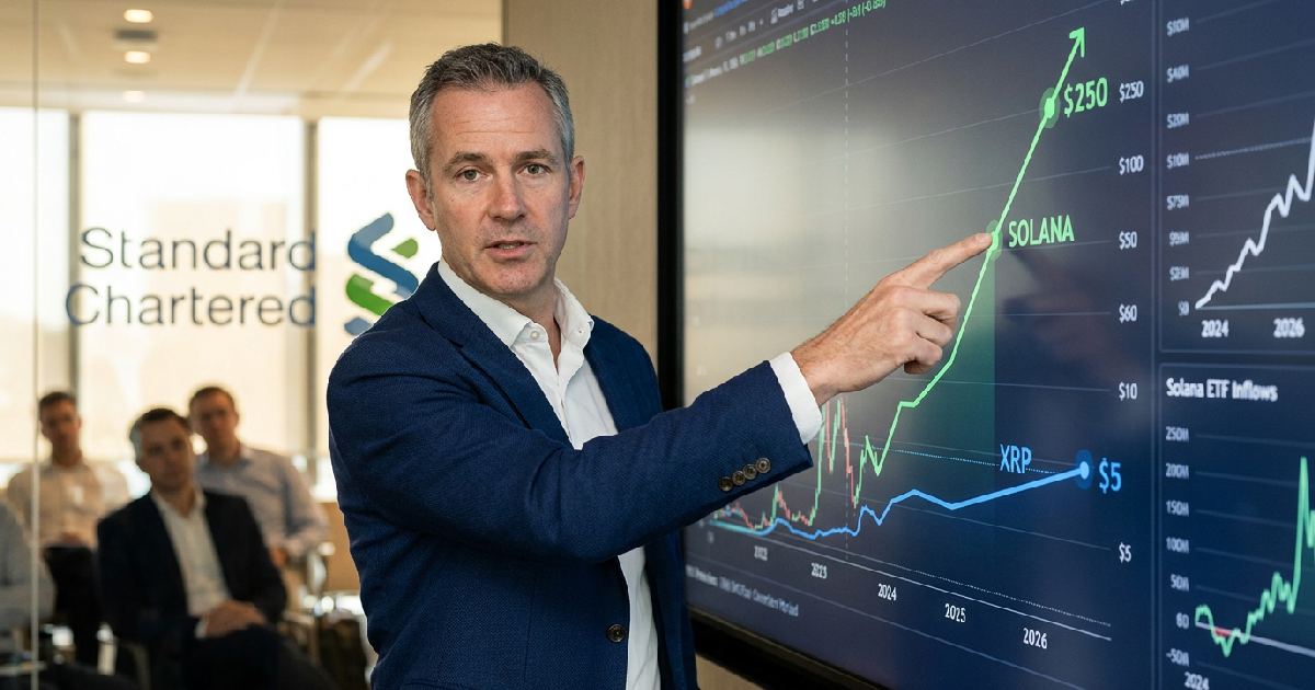 Geoffrey Kendrick projects Solana to reach $250 by end of 2026