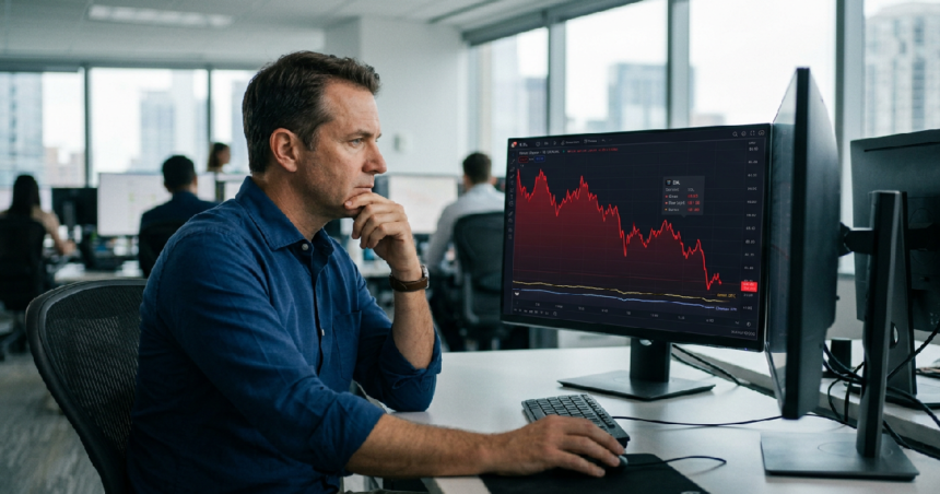 Solana falls to $61.88 as large investors pare holdings