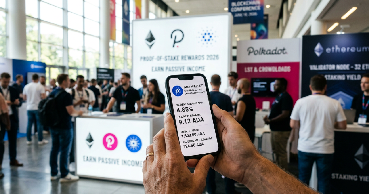 Cardano, Ethereum, Polkadot offer varying staking rewards as of June 18, 2026