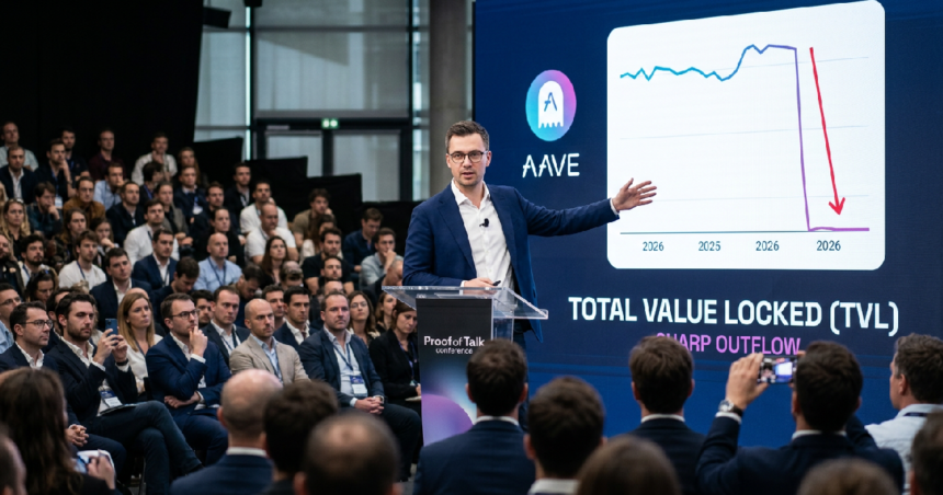 Stani Kulechov addresses Aave's $8.45 billion deposit outflow in Paris