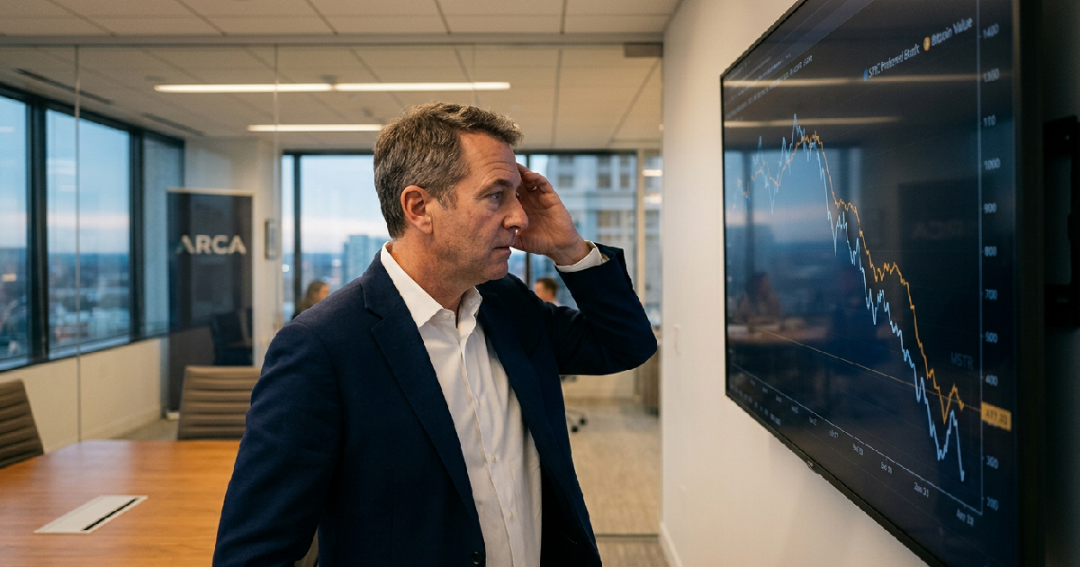 Strategy STRC preferred stock: Jeff Dorman warns Michael Saylor's firm may sell $4 billion in Bitcoin