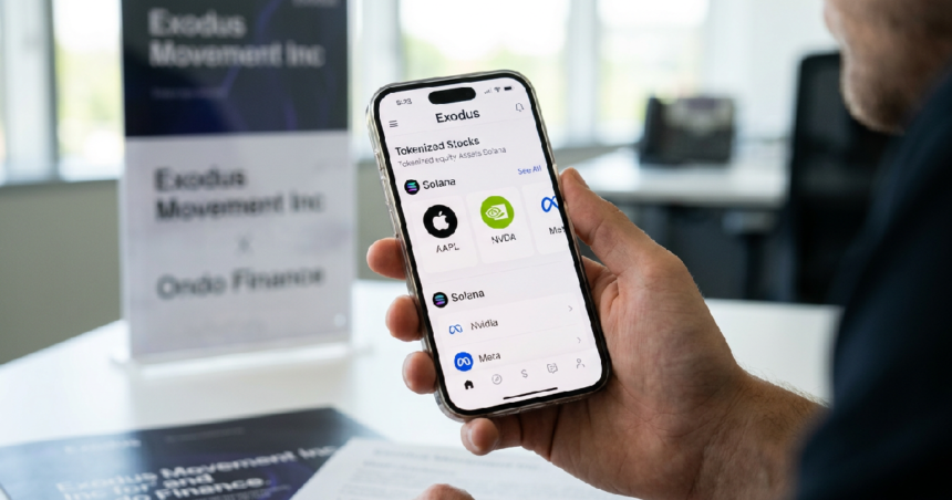 Exodus Movement launches 200 digital equity assets on Solana today