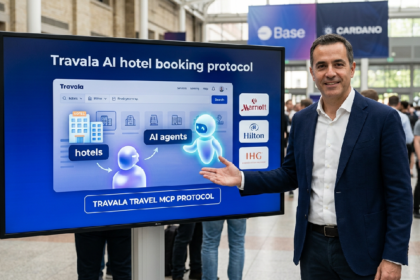 Juan Otero launches Travala Travel MCP for AI hotel bookings on June 4, 2026