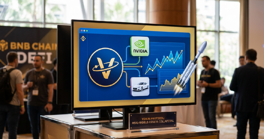 Venus Protocol tokenized stocks: Venus Protocol integrates tokenized Nvidia, Tesla stocks as collateral on June 19, 2026