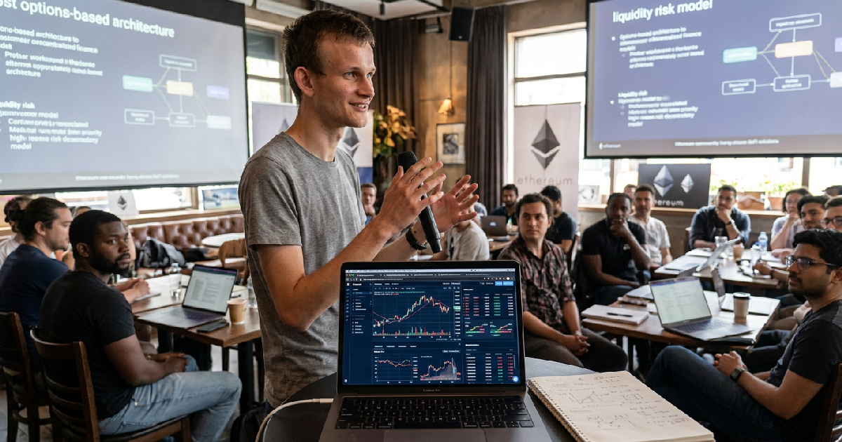 Vitalik Buterin proposes DeFi overhaul to replace debt with options contracts