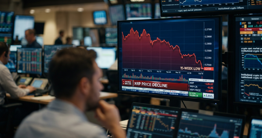 Digital asset touches 15-week bottom as institutional products attract $131.94 million