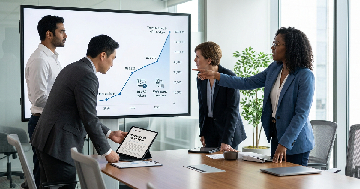 XRP Ledger daily transactions surge 35.3% to 2.48 million in Q1 2026