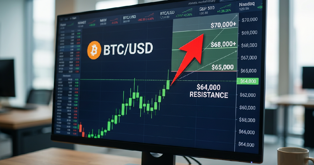 Bitcoin price prediction after 64k breakout: What technical analysis shows