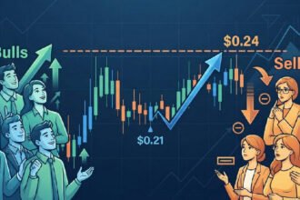 Cardano price tests $0.24 resistance as market sentiment divides