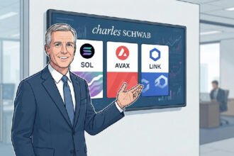 Solana Avalanche: Charles Schwab expands Solana, Avalanche, and Chainlink trading