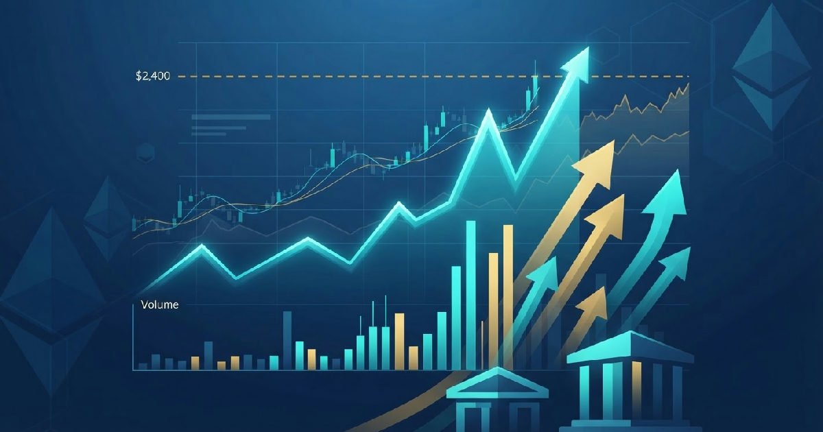Ethereum price surges past $2,400 amid strong inflows