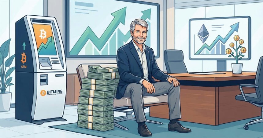 BitMine buys 32K ETH in rally as Saylor's Strategy builds $6.7B cash pile