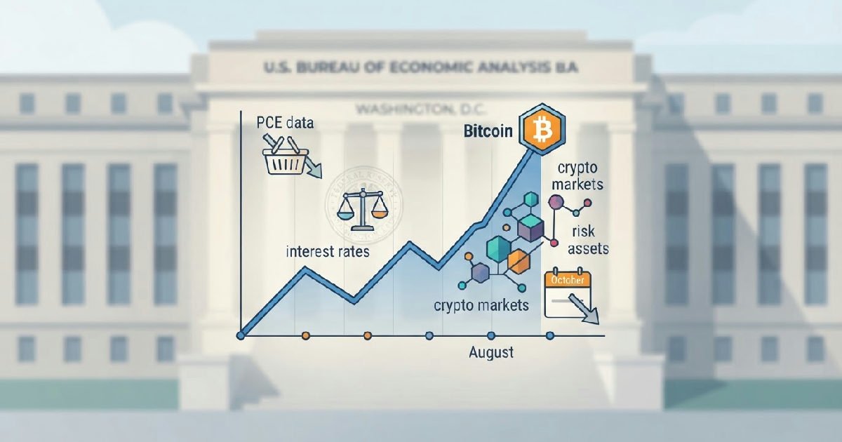 Bitcoin gains August: bitcoin gains as august pce data reduces october rate hike expectations