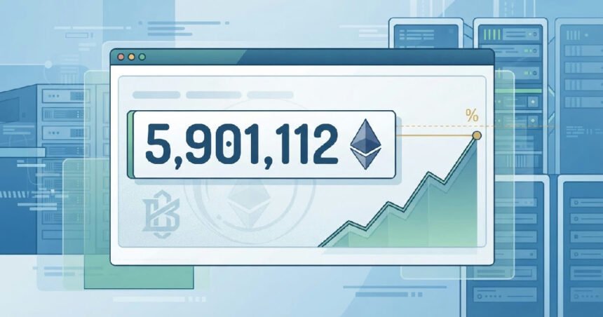 Bitmine Ethereum stake: Bitmine boosts Ethereum stake to 4.9% of total supply