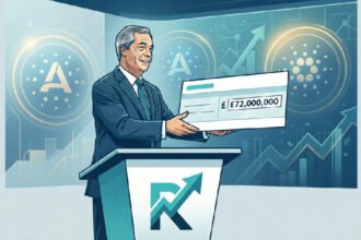 Nigel Farage's Reform UK secures record £72 million from two crypto billionaires