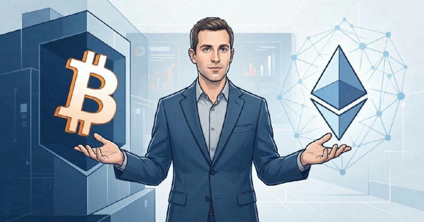 Joseph Chalom contrasts Bitcoin with Ethereum's new rails