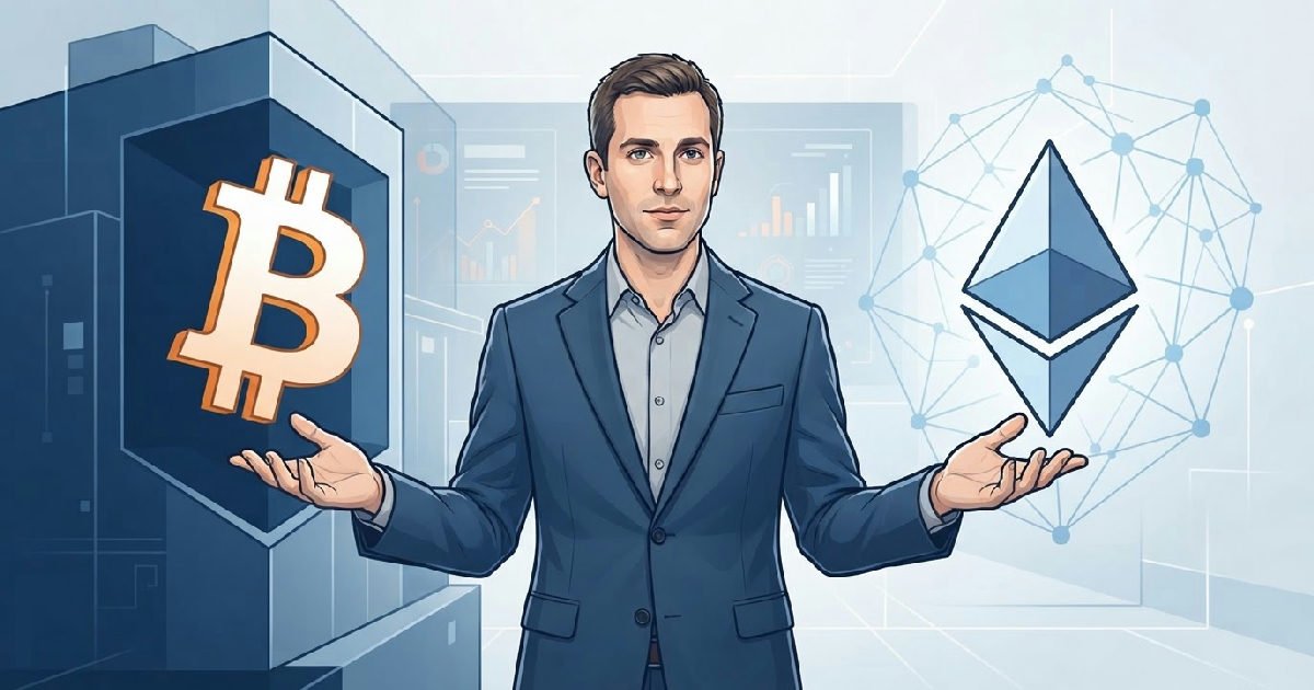 Joseph Chalom contrasts Bitcoin with Ethereum's new rails