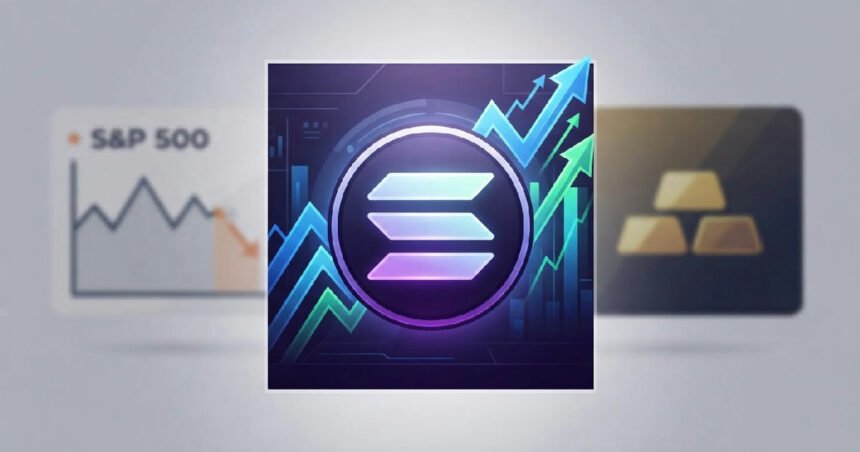 Solana crypto momentum outpaces gold and stocks into Q4