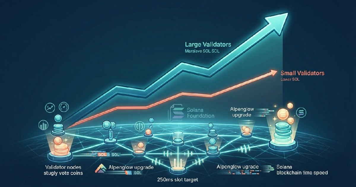 solana foundation study reveals validator economic divide