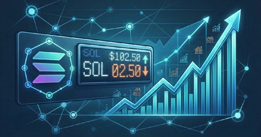 Solana tokenized equities: Solana's tokenized equities market surges past $200M, SOL battles $102.50