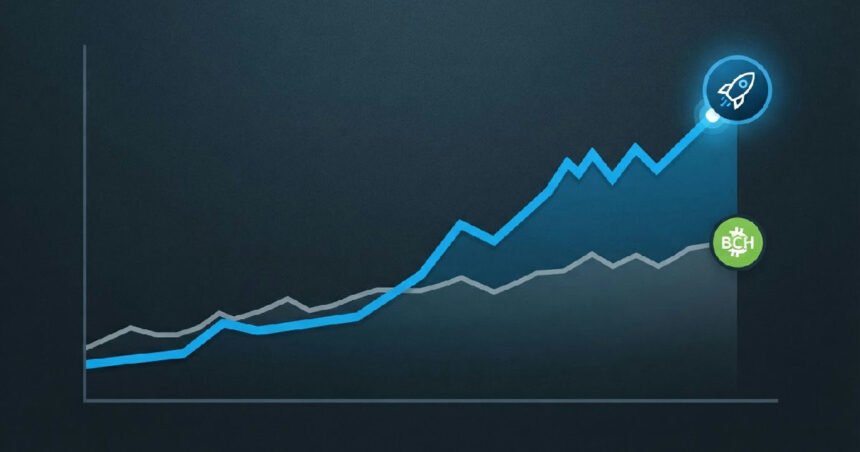 Stellar XLM Market Cap Surges, Overtakes Bitcoin Cash