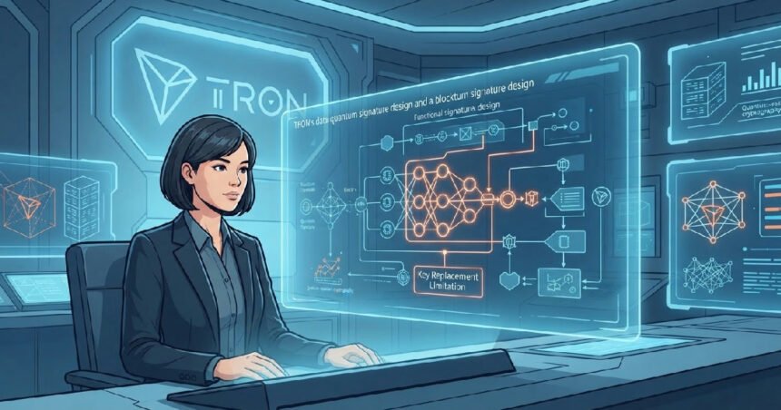 TRON's quantum signature design could limit some wallet key replacement