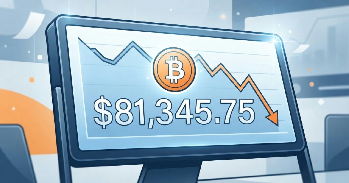 Bitcoin clings 81K: bitcoin clings 81345 as market faces bearish headwinds