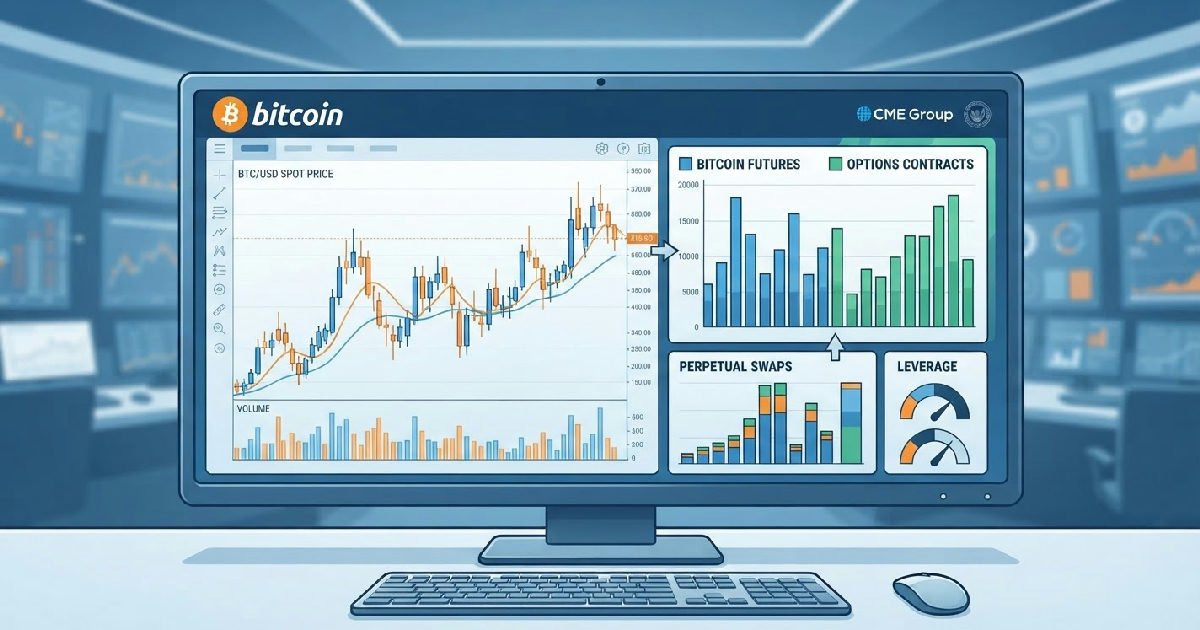 Bitcoin derivatives shape spot price and liquidity