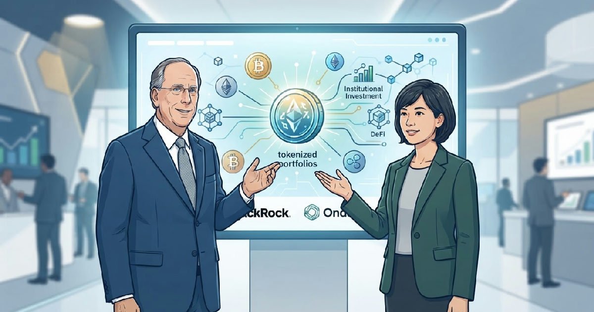 BlackRock launches tokenized portfolios with Ondo Finance