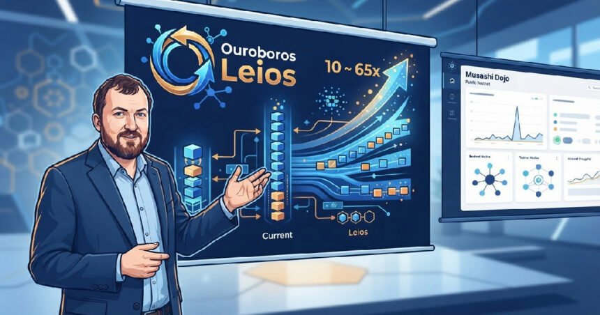 cardano leios upgrade seeks 10 to 65x throughput boost