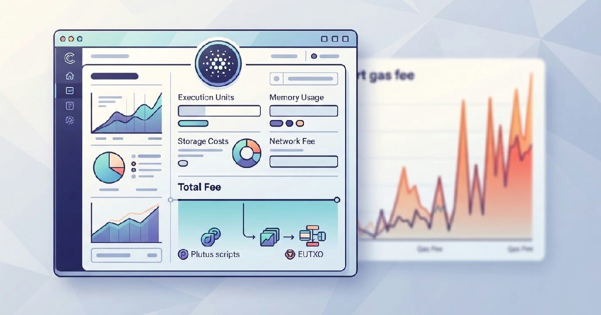 Cardano smart contract fees ensure predictable costs