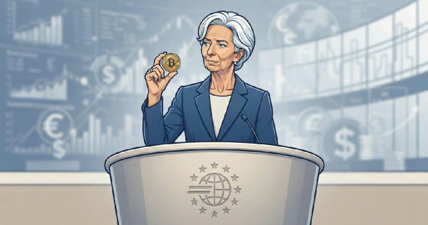 Christine Lagarde Bitcoin: christine lagarde to exit ecb early