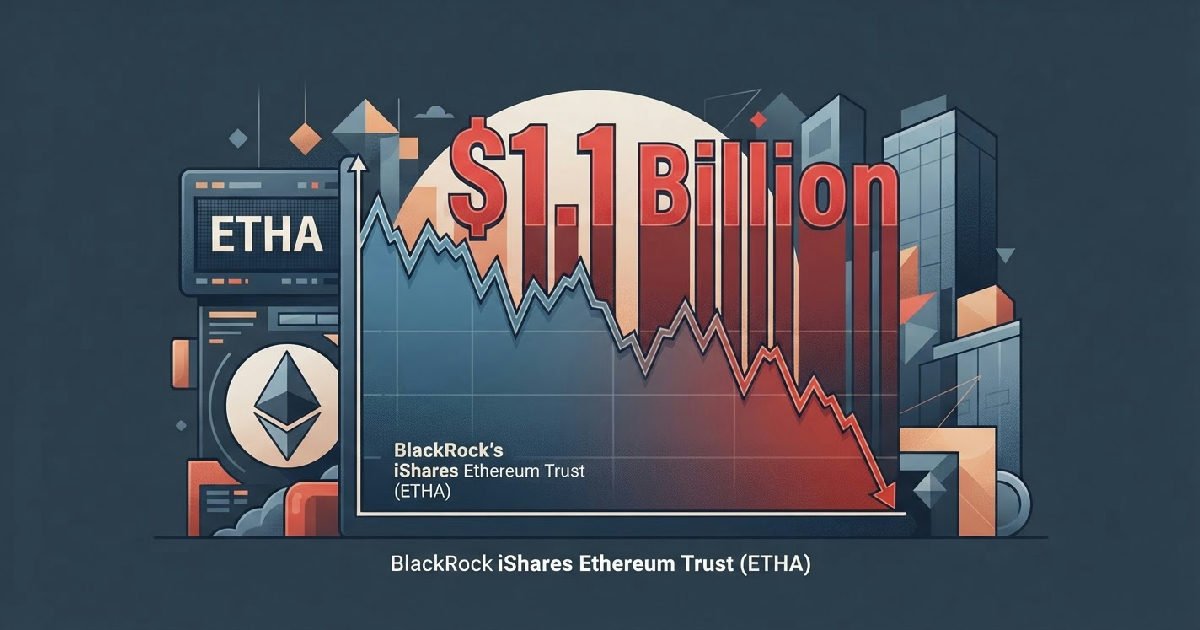 Ethereum ETFs billion: ethereum etfs 1.1 billion exodus darkens eth price outlook