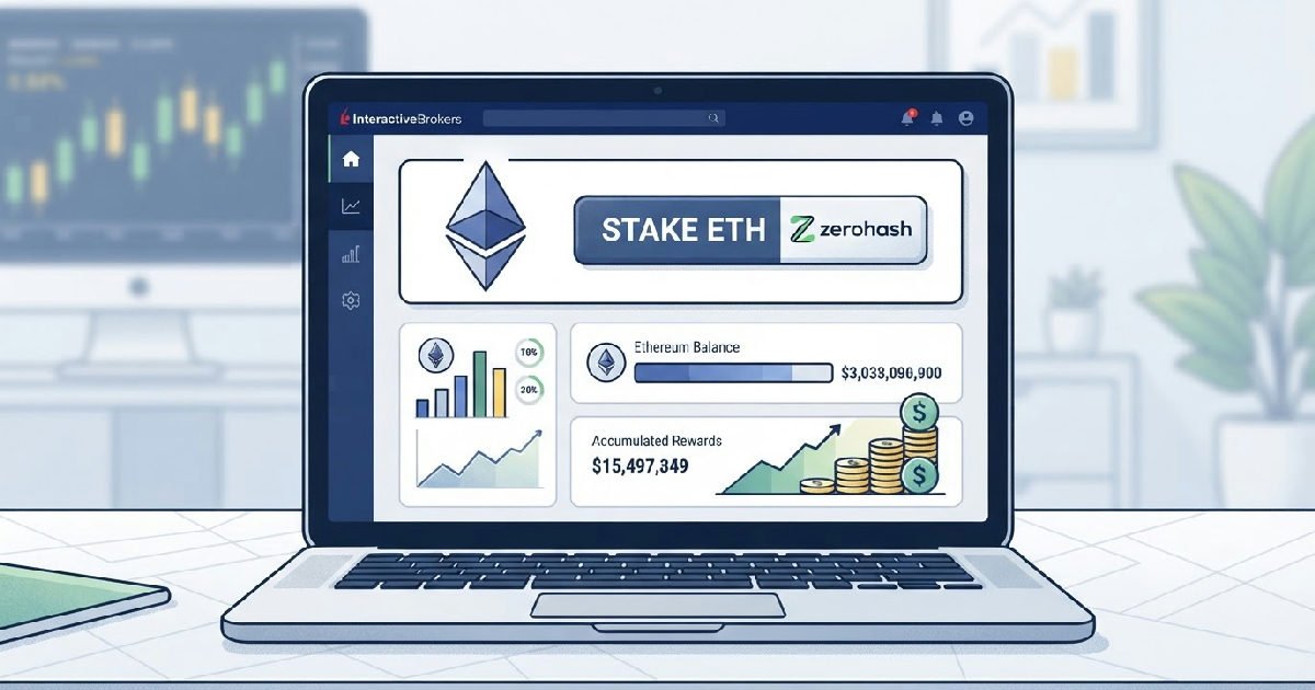 Interactive Brokers rolls out Ethereum staking