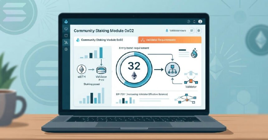 Lido staking route: lido unveils new community staking module 0x02