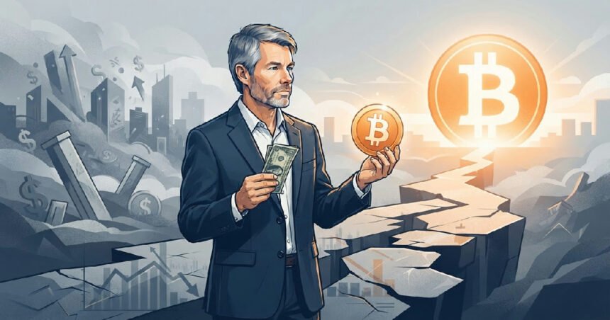 Michael Saylor dollar: Michael Saylor warns dollar investors face being left behind by Bitcoin